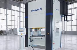 L’automate de découpage MC 125 est le dernier exemple en date de la mise en réseau et de la numérisation de la gamme de produits Schuler. © Schuler