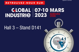 TEBIS au salon GLOBAL INDUSTRIE du 7 au 10 mars 2023 Lyon Eurexpo