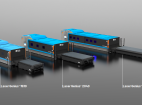 Machine laser 2D Prima Power plus rapide, plus précise, moins chère, pour des pièces plus grandes et plus lourdes.