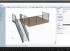 MetalCad est un logiciel de DAO composé de 5 modules automatiques : Portail - Clôture - Garde-Corps - Escaliers - Menuiseries