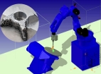 La solution d’ALMA-ESPRIT gère l’ensemble du processus de programmation du robot de soudage pour la dépose de cordons de soudure