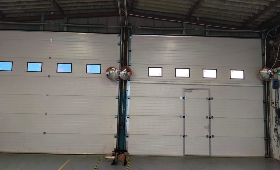 Porte sectionnelle industrielle